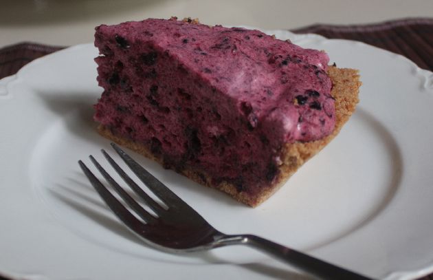 blackberry chiffon pie